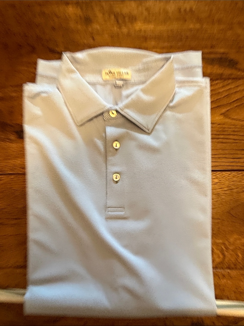 Peter Millar Light Blue Men's Polo
